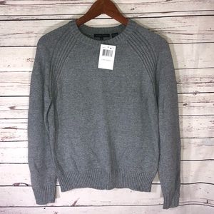 NWT Jeanne Pierre Sweater in Heather Grey M